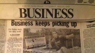 Original clipping: Business keeps picking up